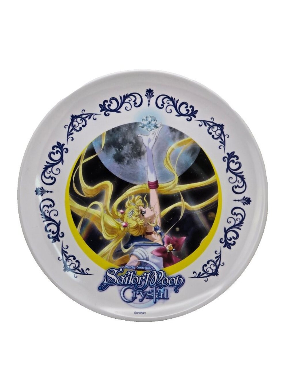 Sailor Moon Crystal Melamine Plate 01 Moon MLP Anime Dinner Plate BPA-Free FS